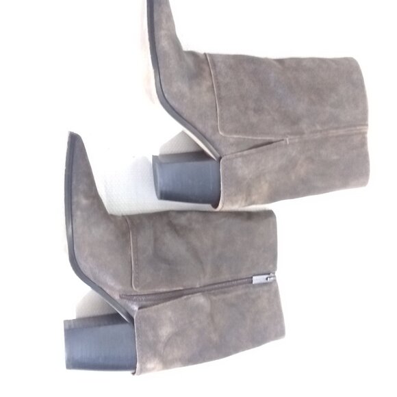 Vince Camuto Women's Alolison Leather Cuffed Boots sz 9.5 Tobacco - Picture 5 of 16